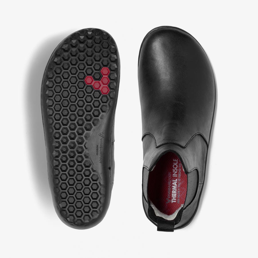 Black Women's Vivobarefoot Fulham Casual Shoes | Philippines 0202ZUTG